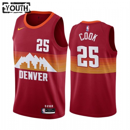 Denver Nuggets Tyler Cook 25 2020-21 City Edition Lasten Pelipaidat Swingman